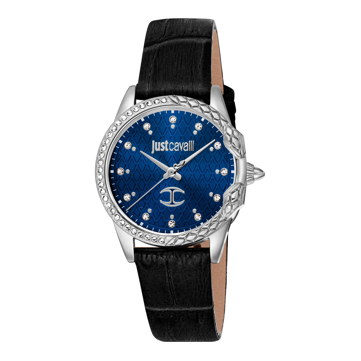 Just Cavalli Animalier Diva Leather Black Watch JC1L095L0315