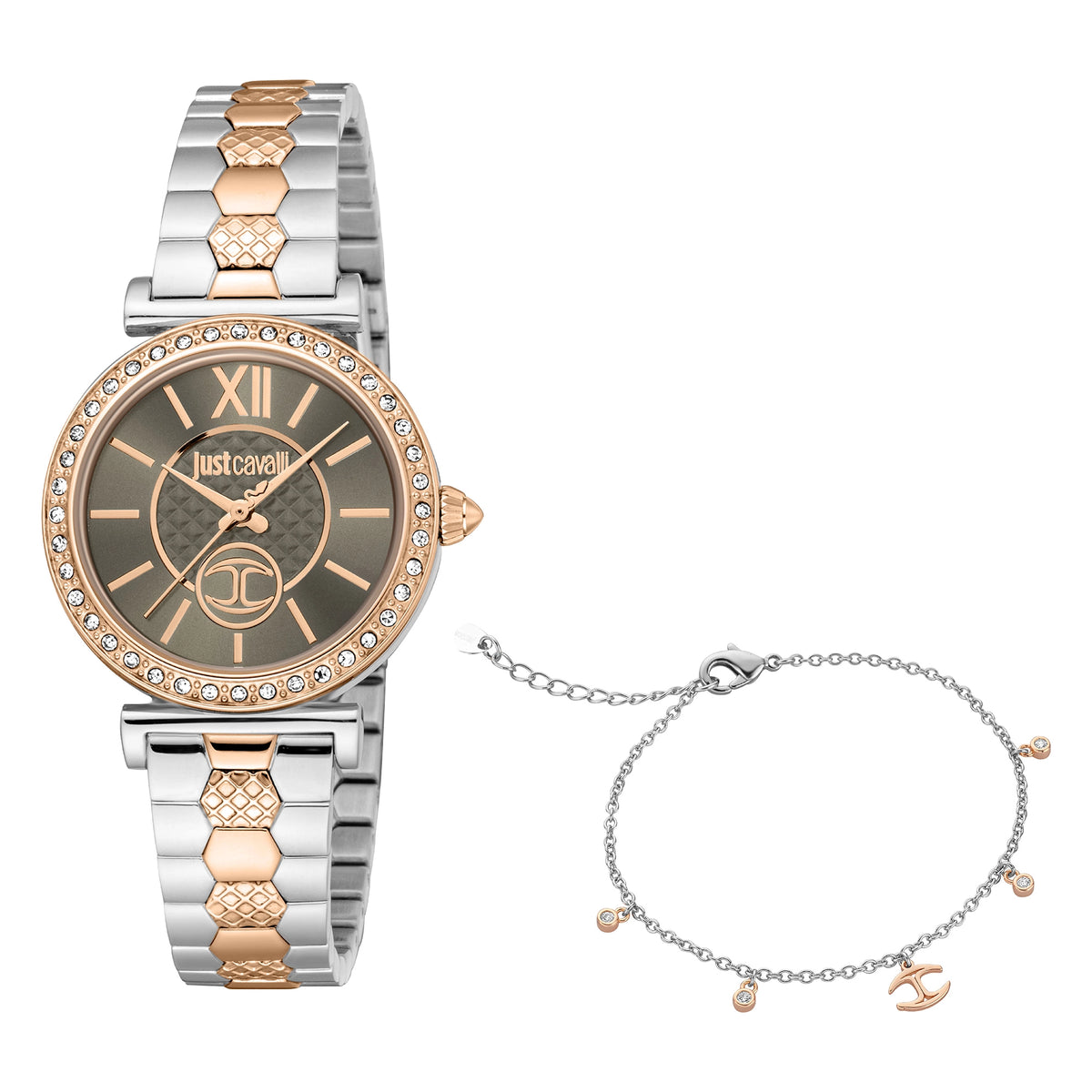 Just Cavalli SET Varenna Two Tones RG Iron Watch JC1L273M0095