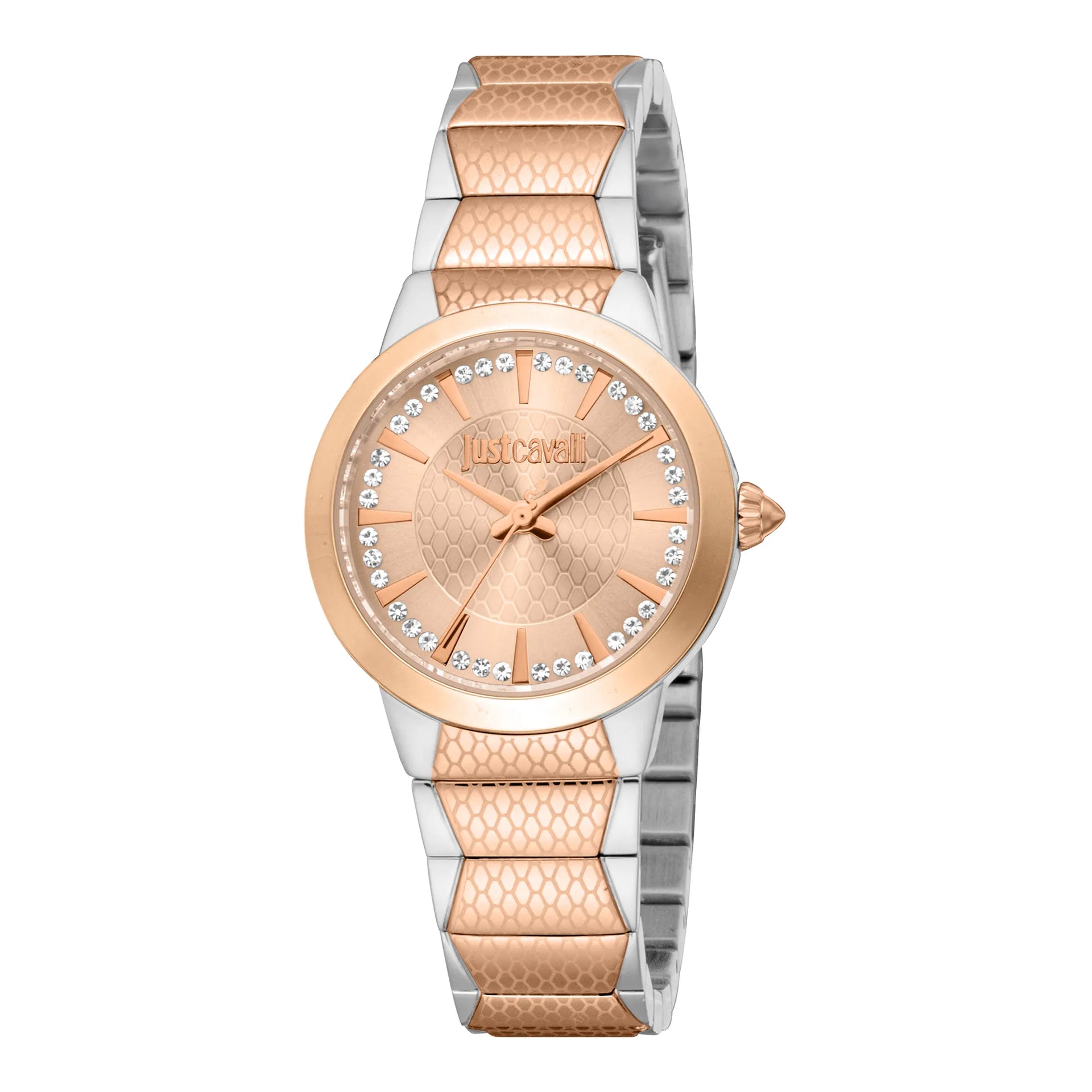 Just Cavalli Animalier Passione Two Tones RG Rose Gold Watch