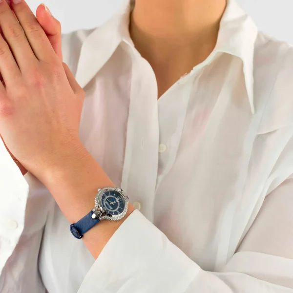Cerimonioso Blue Leather - Just Cavalli Watches
