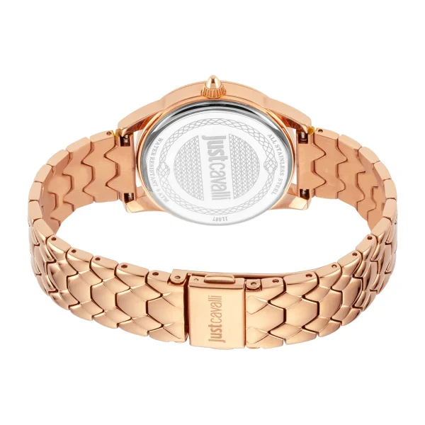 Segue SET Steel Rose Gold Zircons - Just Cavalli Watches
