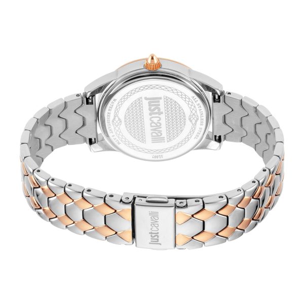 Segue SET Steel Yellow Gold TwoTone Zircons - Just Cavalli