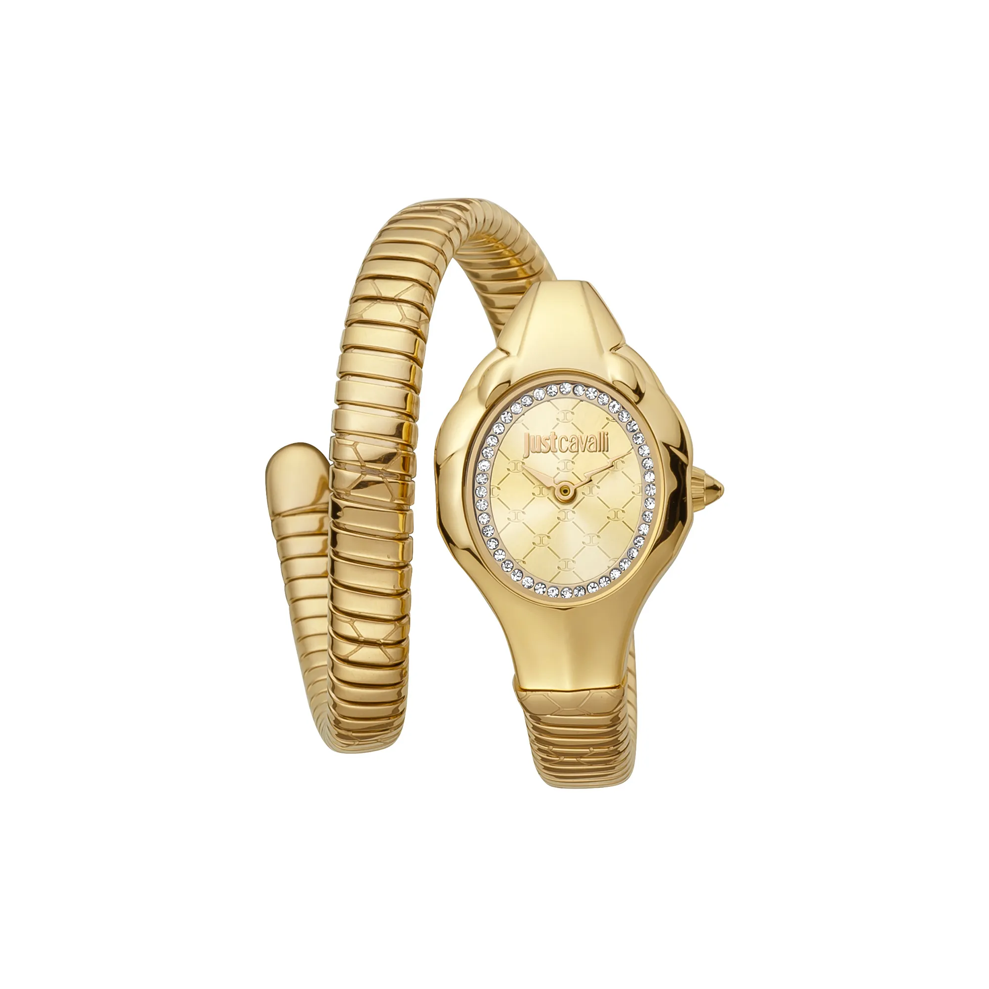 Head Corto Snake Gold Champagne - Just Cavalli Watches