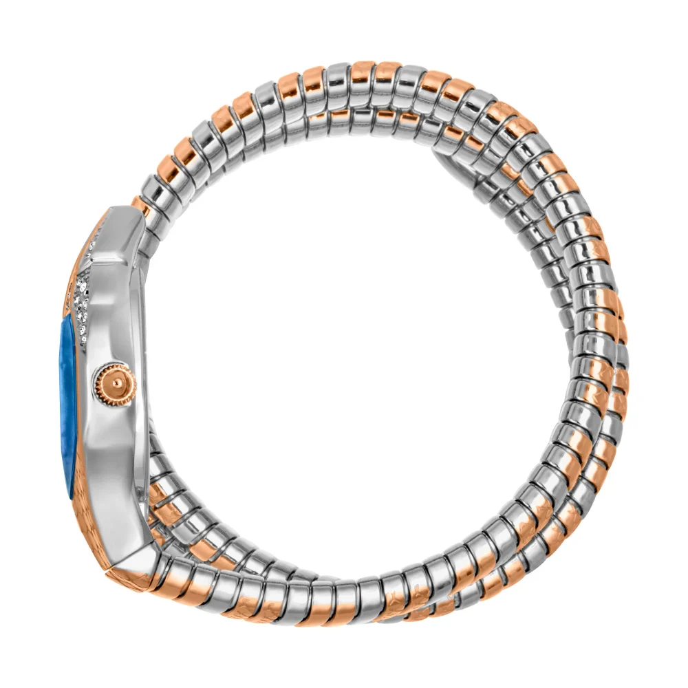 Just Cavalli Signature Snake JC1L193 Glam Evo 7 Doppio JC1L193M0065 side watch image
