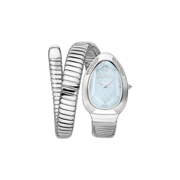 Taglio Solo Silver Turquoise - Just Cavalli Watches