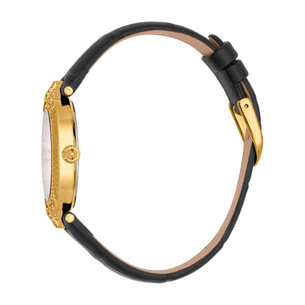 Luce Leather Black Gold - Just Cavalli Watches