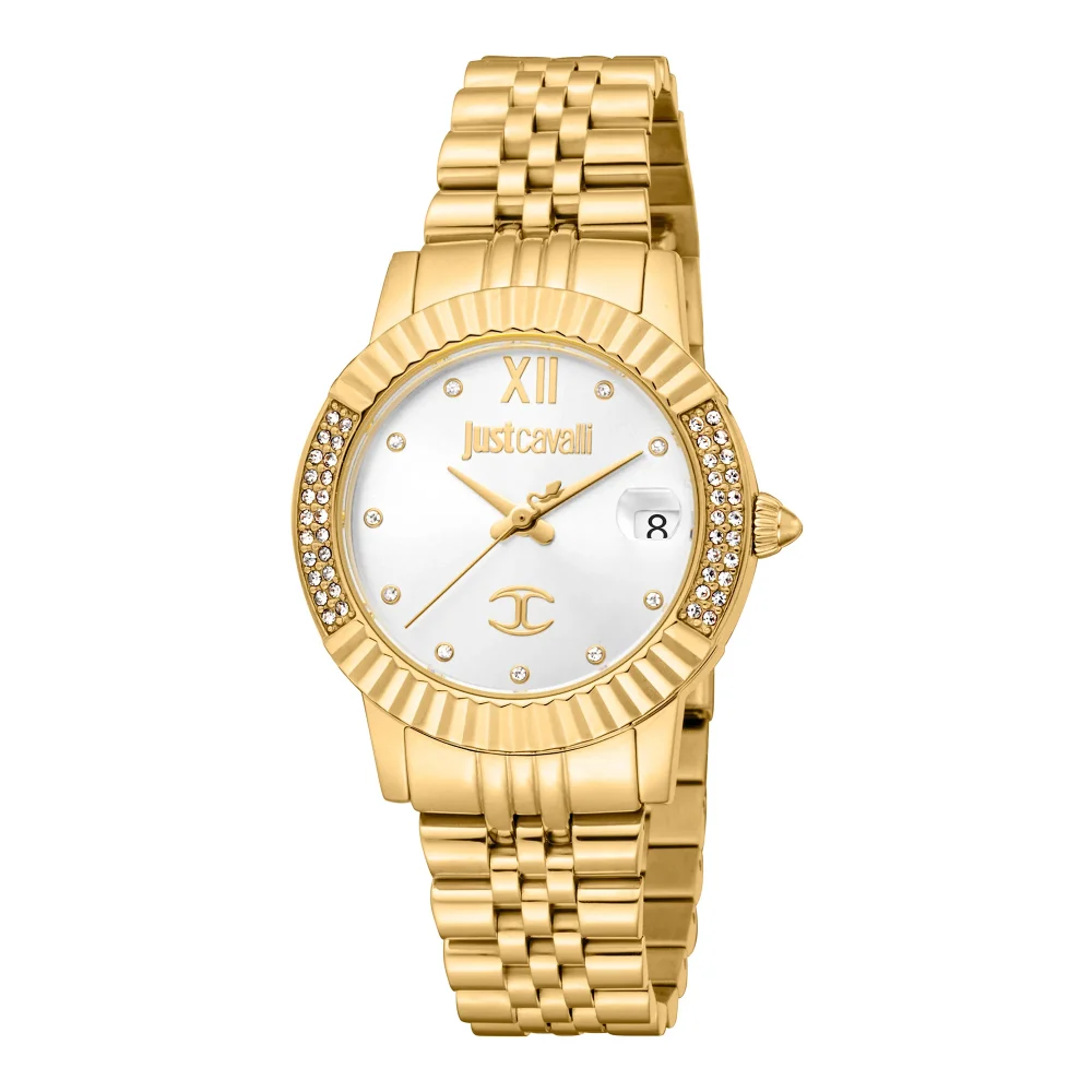 Just Cavalli Glam Chic Glam Gold Silver JC1L199M0025 watch