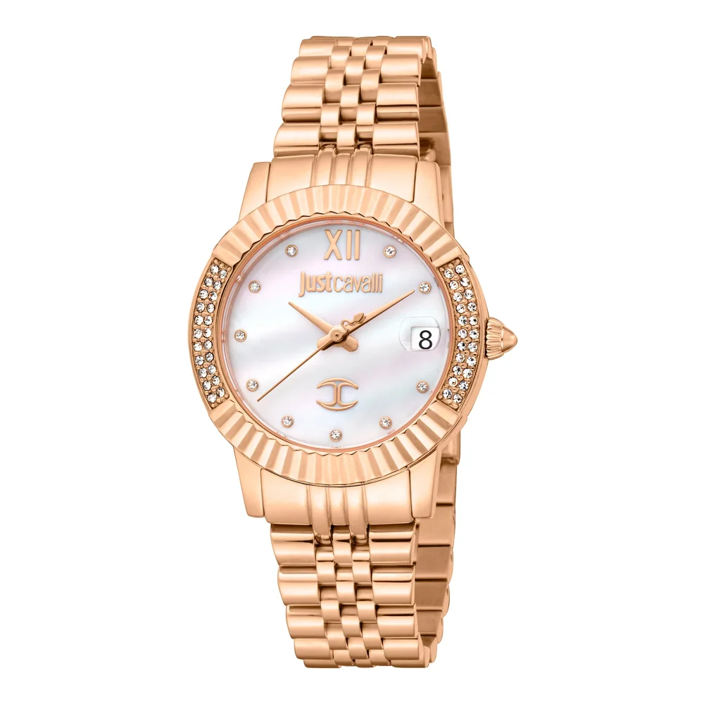 Just Cavalli Glam Chic Glam Rose Gold MOP JC1L199M0045 watch