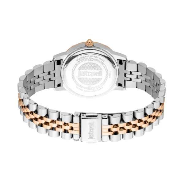 Glam Two Tones RG Silver - Just Cavalli Watches