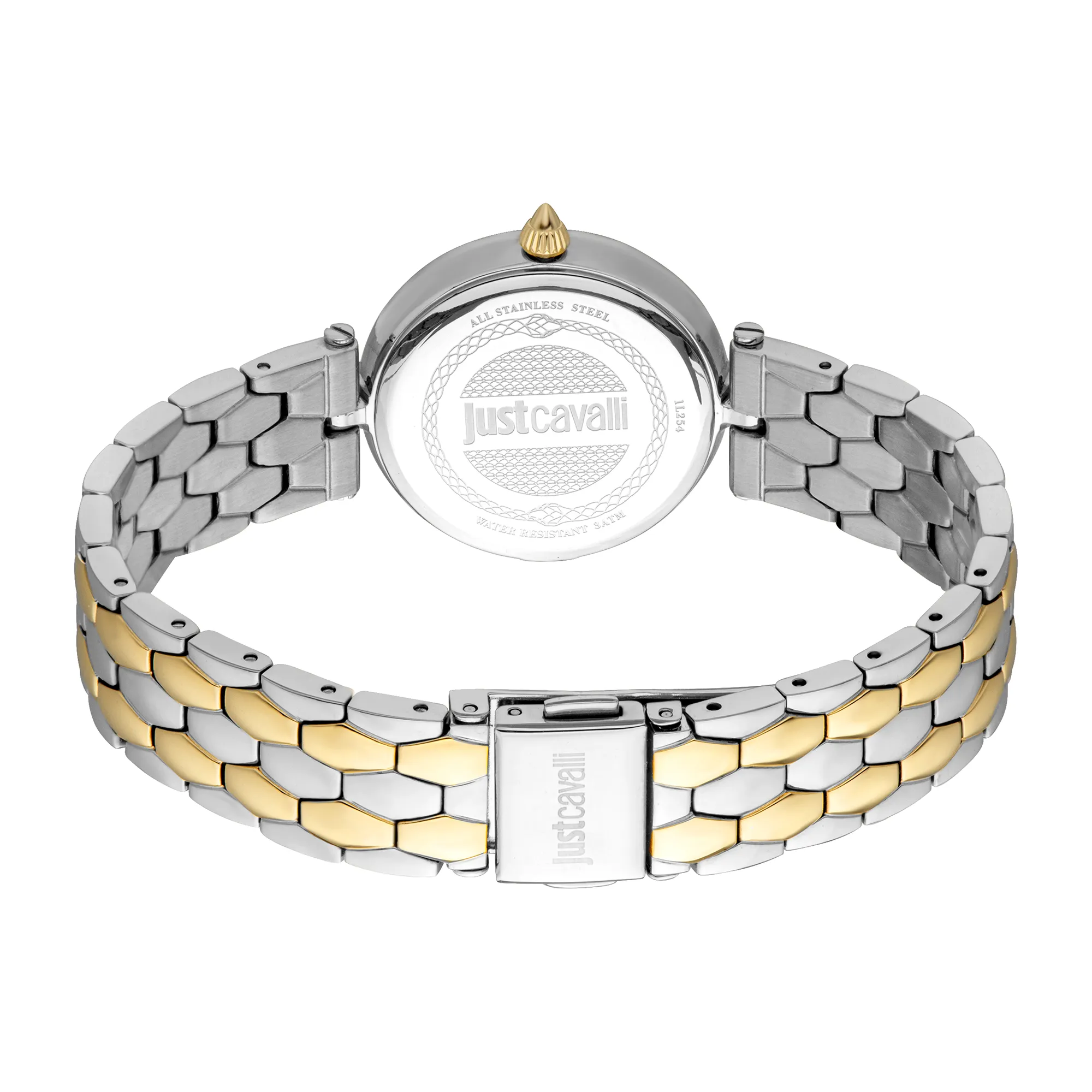 Donna Leopardo Two Tones YG Blue - Just Cavalli Watches