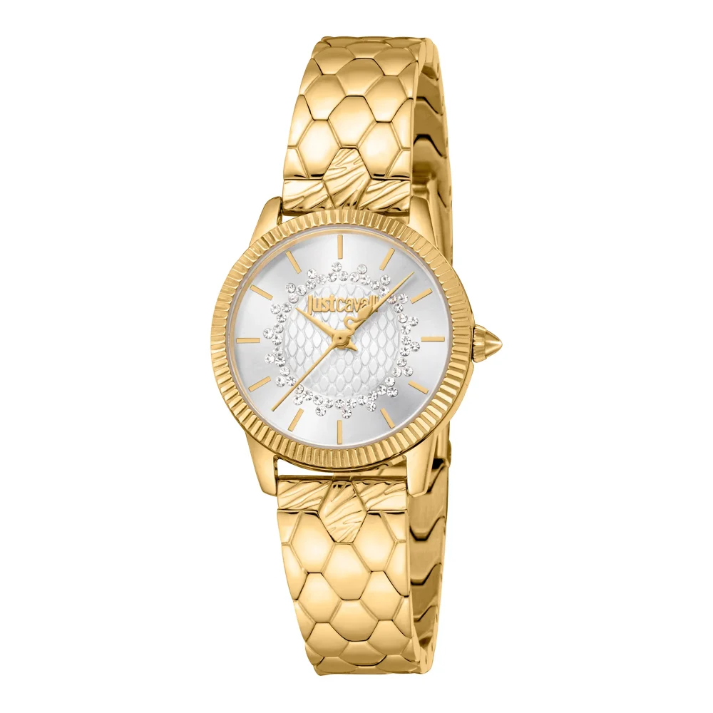 Just Cavalli Glam Chic Daydreamer Yellow Gold Silver JC1L258M0235 watch