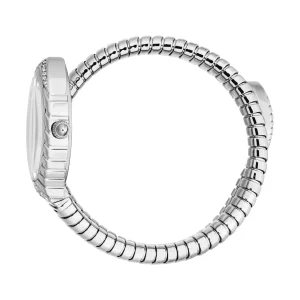 Just Cavalli Signature Snake Unica Snake Ladies Fashion Watch - Silver JC1L322M0015 side image