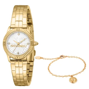 Just Cavalli SET Mini Raffinata Ladies Fashion Watch - Yellow Gold Silver JC1L328M0055 main image