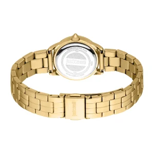 Just Cavalli SET Mini Raffinata Ladies Fashion Watch - Yellow Gold Silver JC1L328M0055 back image