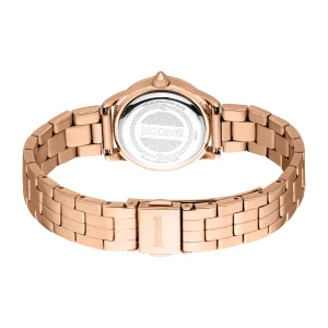 Just Cavalli SET Mini Raffinata Ladies Fashion Watch - Rose Gold Light Blue JC1L328M0065 back image