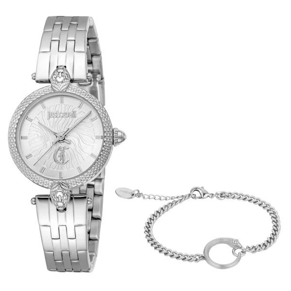 Just Cavalli SET Mini Attraente Ladies Fashion Watch - Silver JC1L330M0045 main image