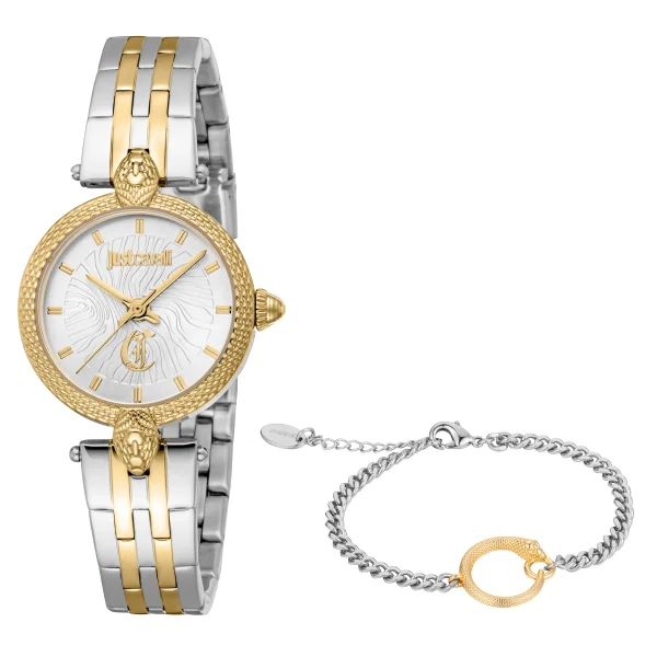 Just Cavalli SET Mini Attraente Ladies Fashion Watch - Two Tones Yellow Gold JC1L330M0075 main image