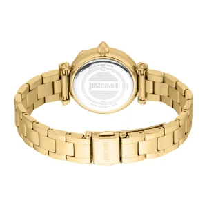 Just Cavalli SET Curiosa Ladies Fashion Watch - Yellow Gold Silver JC1L332M0055 back image