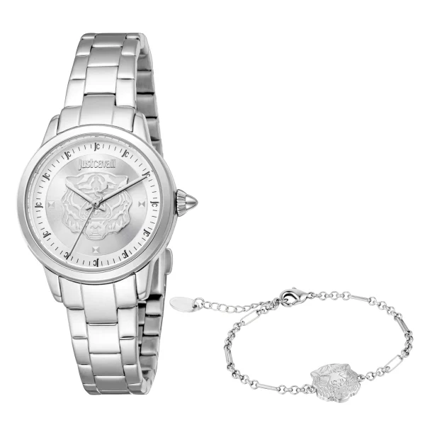 Just Cavalli SET Dolce Ladies Fashion Watch - Silver JC1L334M0045 main image