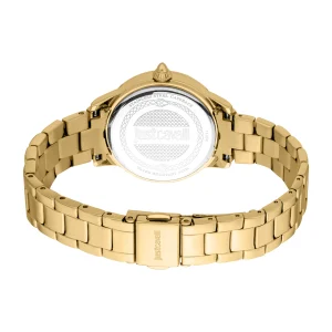 Just Cavalli SET Dolce Ladies Fashion Watch - Yellow Gold Silver JC1L334M0055 back image