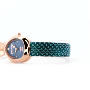 Just Cavalli Signature Snake Diversa Snake Ladies Fashion Watch - Blu JC1L321L0055