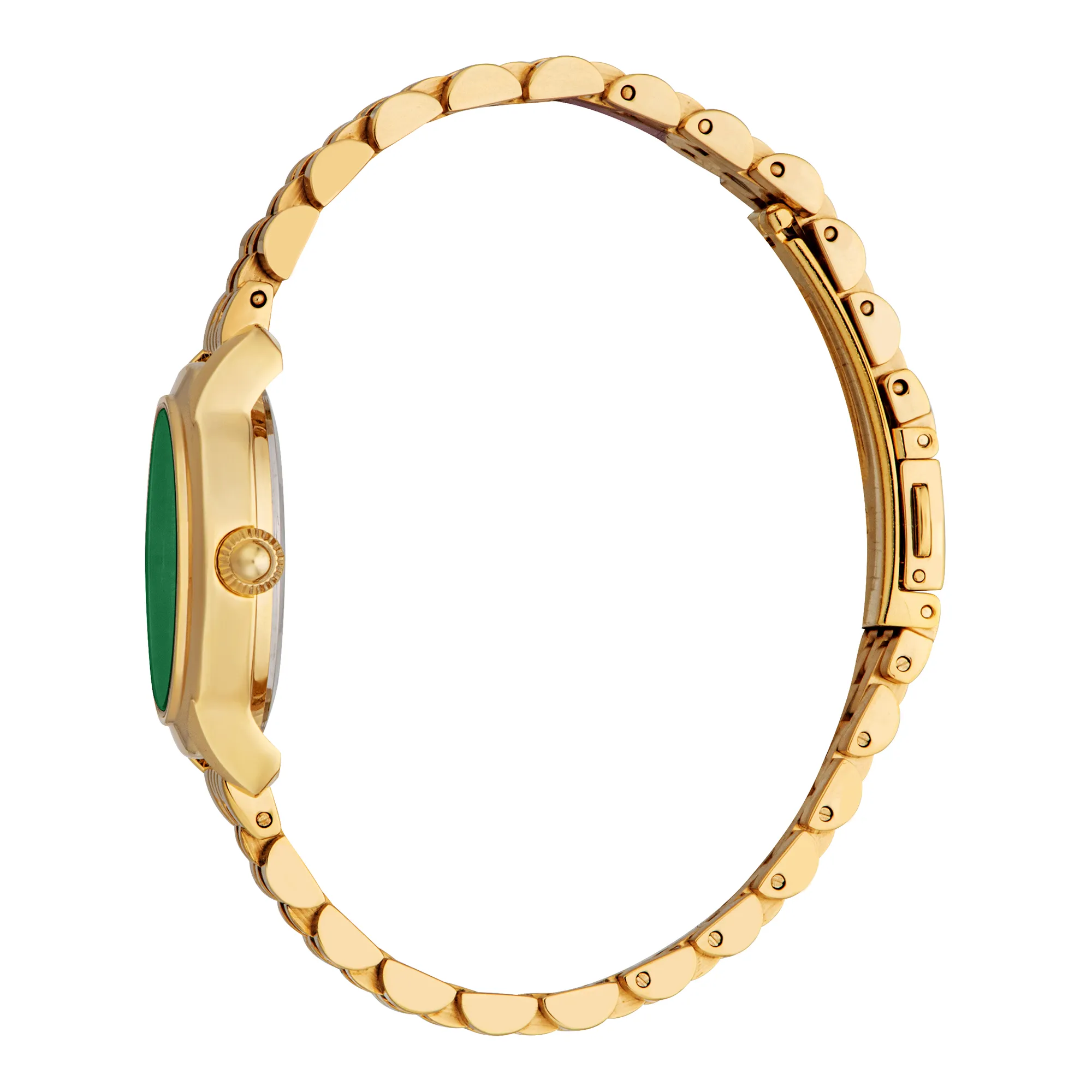 Just Cavalli Animalier JC1L333 Allegra Ladies Fashion Watch - Yellow Gold Green JC1L333M0035 video360