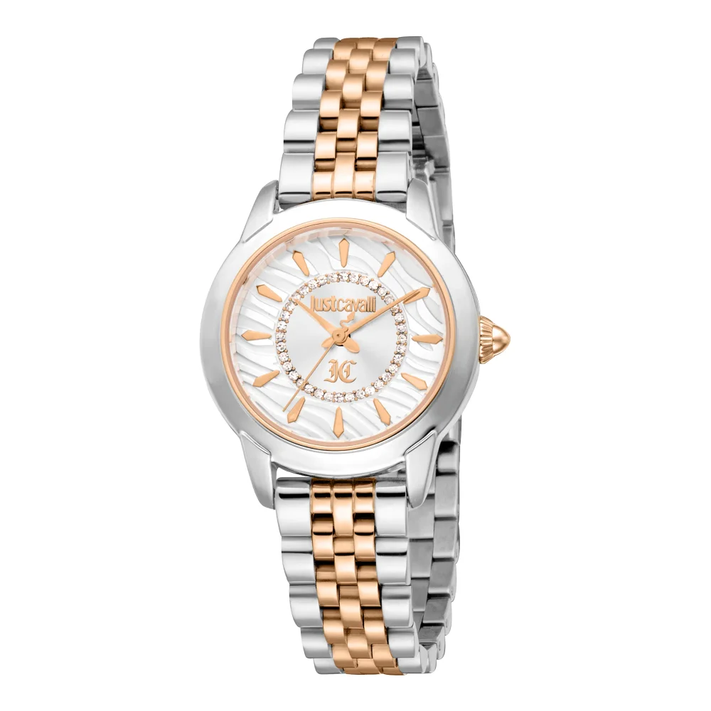 Just Cavalli Animalier JC1L333 Allegra Ladies Fashion Watch - Two Tones Rose Gold JC1L333M0065 main image