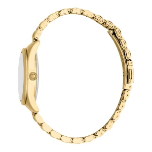 Just Cavalli Glam Chic Luna Ladies Fashion Watch - Yellow Gold Silver JC1L309M0055 video360