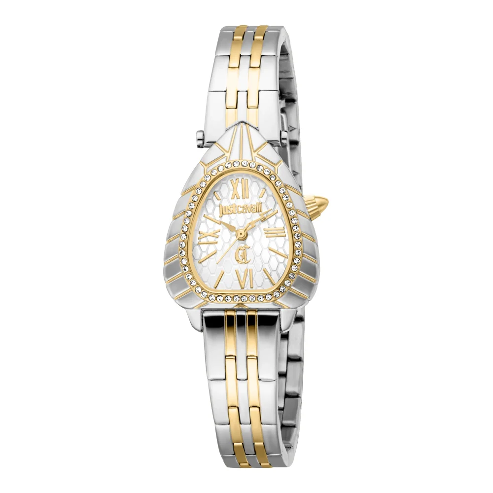 Just Cavalli Animalier Perla Ladies Fashion Watch - Two Tones YG Silver JC1L366M0075 main image