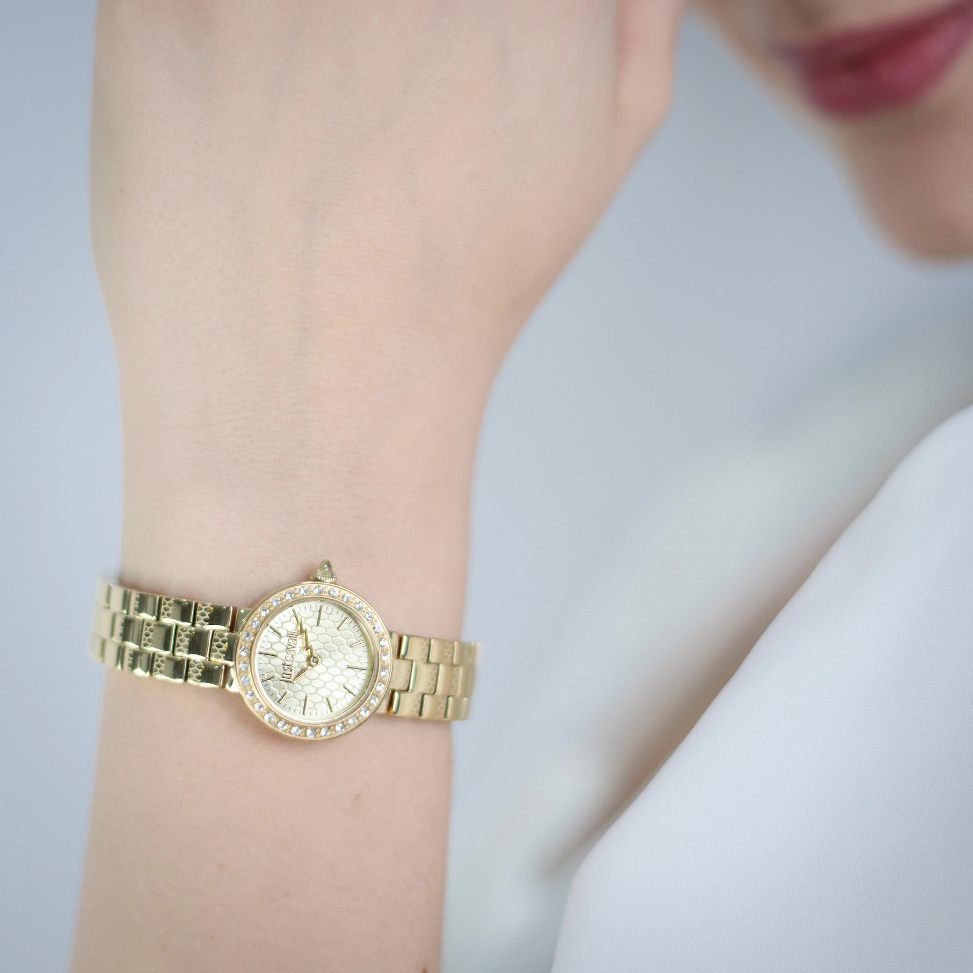 Just Cavalli Glam Chic JC1L362 Serenita Mini JC1L362M0055 weared watch image