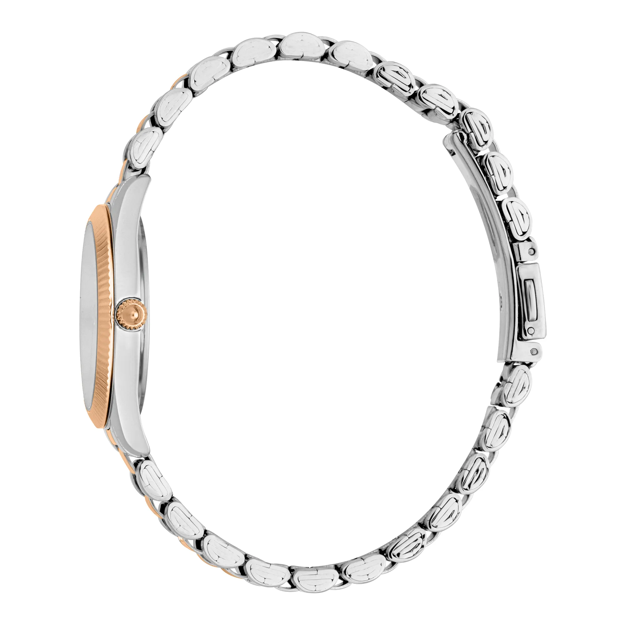 Just Cavalli SET Pacentro Ladies Fashion Watch - Two Tones RG Silver JC1L267M0105 video360