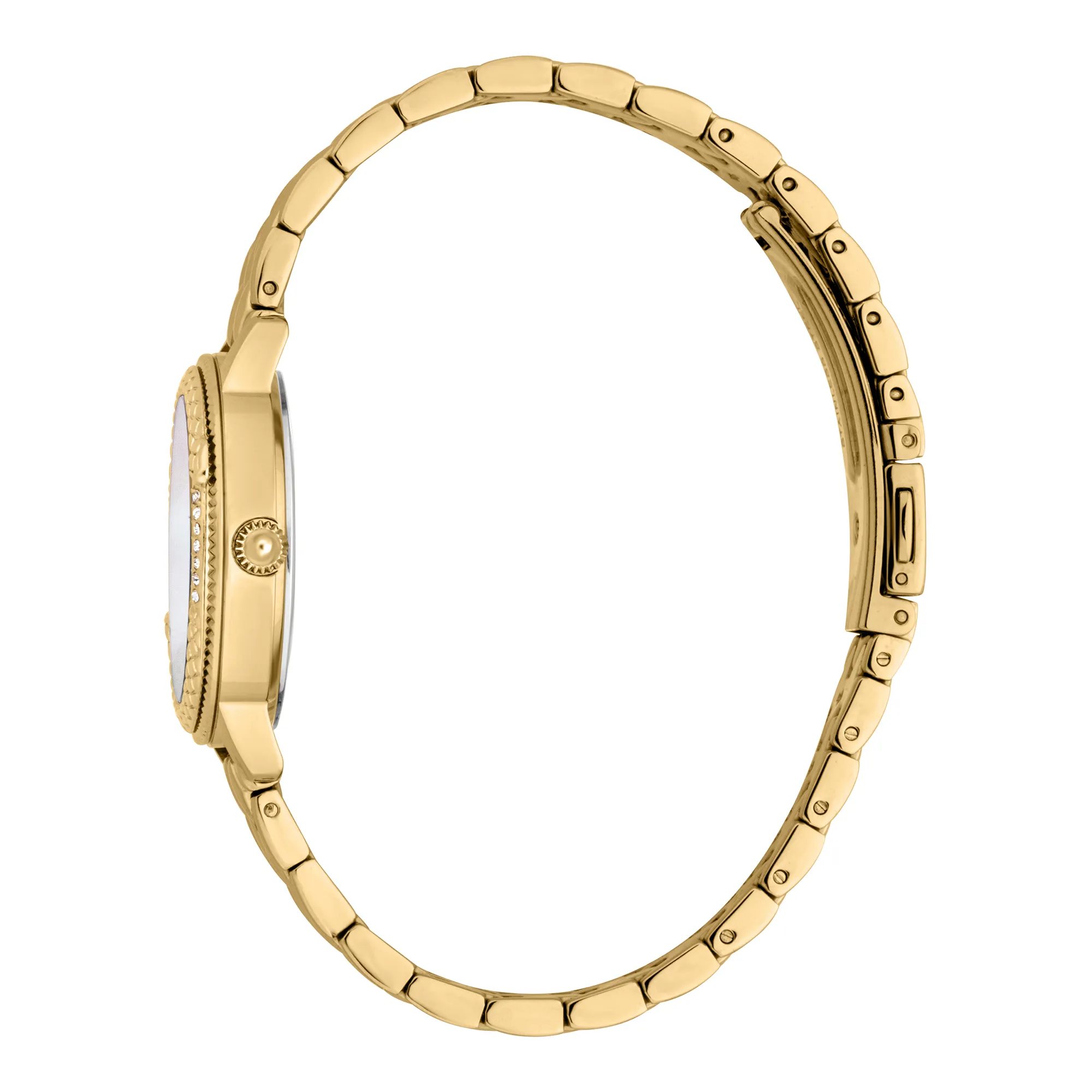 Just Cavalli SET Viperized Ladies Fashion Watch - Yellow Gold Silver MOP JC1L276M0055 video360