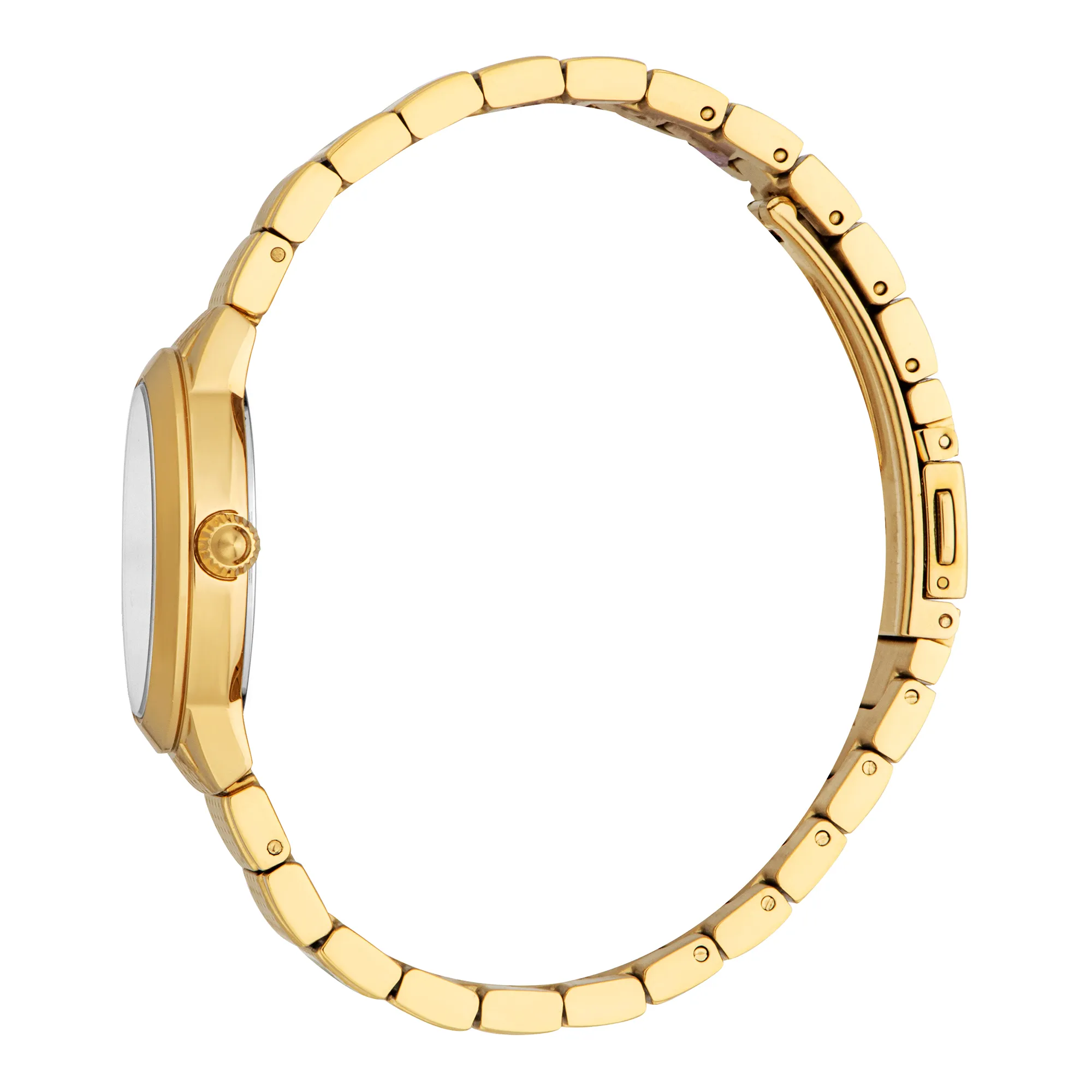 Just Cavalli Animalier Passione Ladies Fashion Watch - Yellow Gold Silver Grey JC1L335M0025 video360