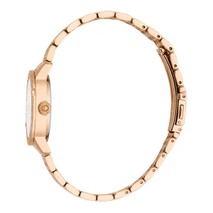 Just Cavalli Animalier Euforia Snake Ladies Fashion Watch - Rose Gold Silver JC1L336M0075 video360