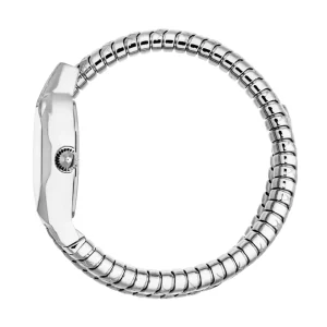 Just Cavalli Signature Snake Aria Ladies Fashion Watch - Silver JC1L369M0015 video360
