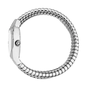 Just Cavalli Signature Snake Ambra Ladies Fashion Watch - Silver JC1L370M0015 video360