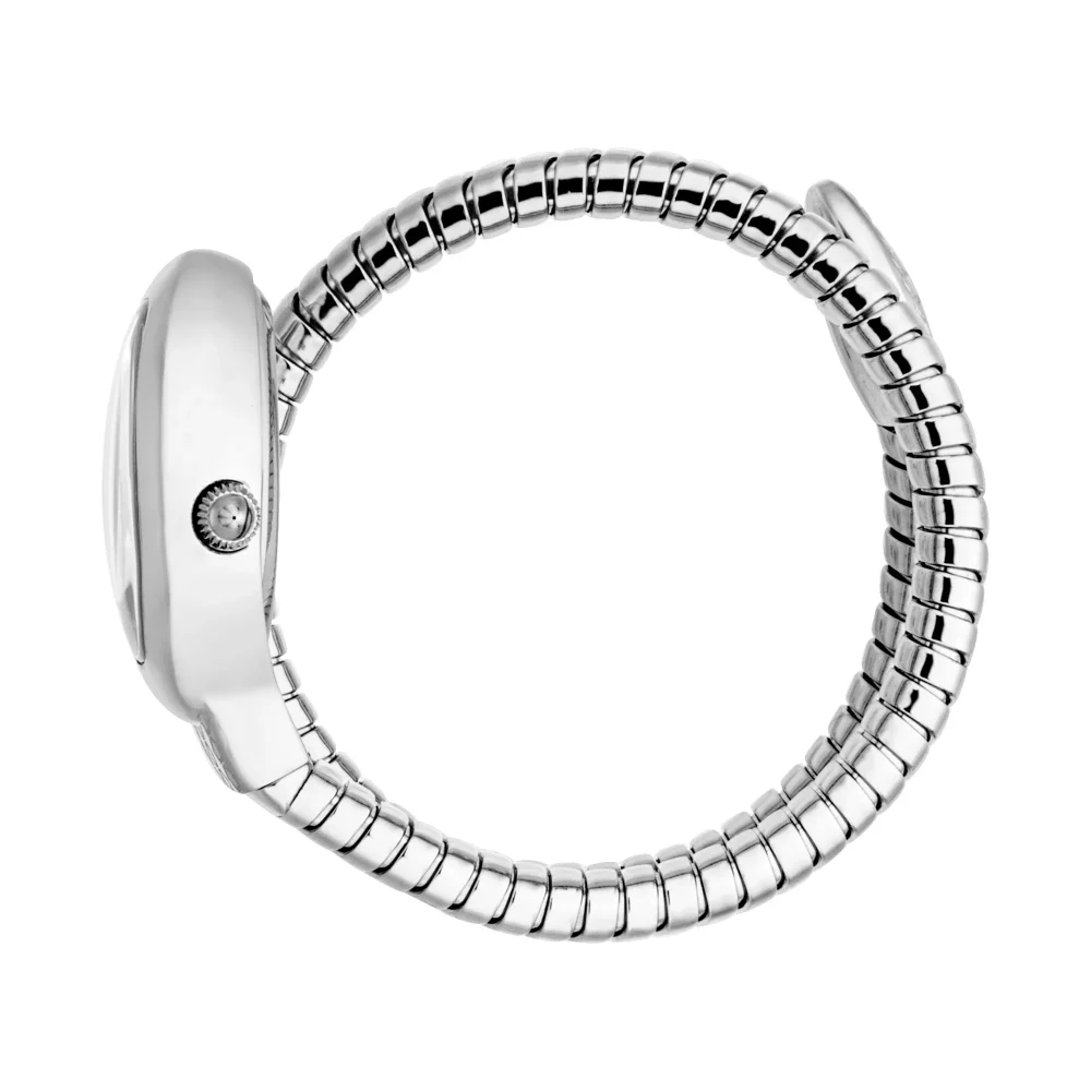 Just Cavalli Signature Snake Eclisse Ladies Fashion Watch - Silver JC1L371M0015 video360
