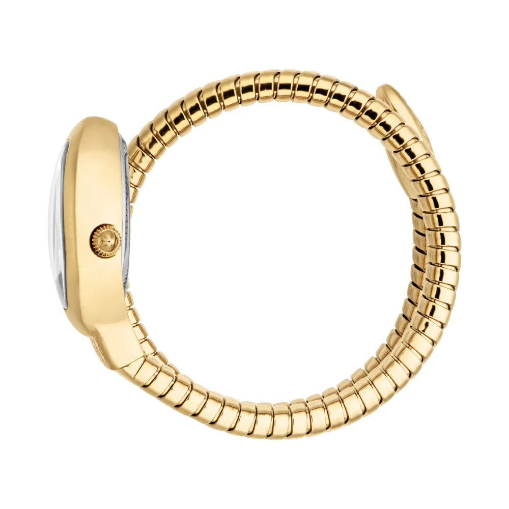 Just Cavalli Signature Snake Eclisse Ladies Fashion Watch - Yellow Gold Silver JC1L371M0025 video360