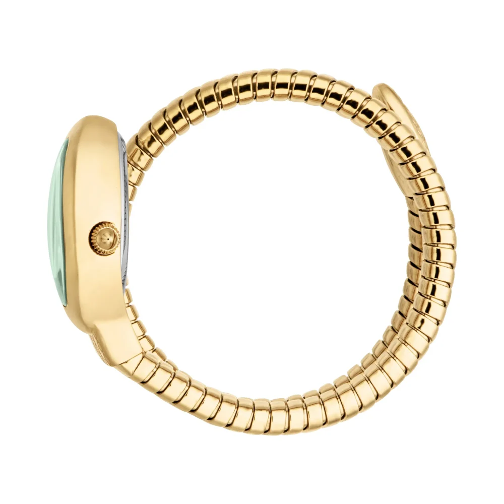 Just Cavalli Signature Snake Eclisse Ladies Fashion Watch - Yellow Gol Green JC1L371M0035 video360