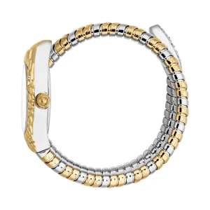 Just Cavalli Signature Snake Vetra Ladies Fashion Watch - Two Tones YG JC1L373M0055 video360
