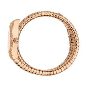 Just Cavalli Signature Snake Aurela Ladies Fashion Watch - Rose Gold JC1L374M0045 video360