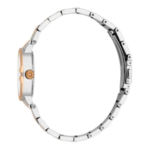 Just Cavalli Animalier Primavera Snake Ladies Fashion Watch - Two Tones RG Silver JC1L378M0085 video360