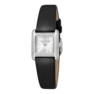 Just Cavalli Animalier Sera Ladies Fashion Watch - Leather Black Silver JC1L384L0015 main image