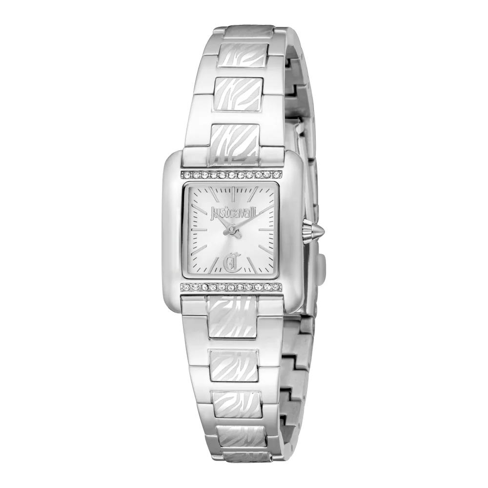 Just Cavalli Animalier Sera Ladies Fashion Watch - Silver Grey JC1L384M0045 main image