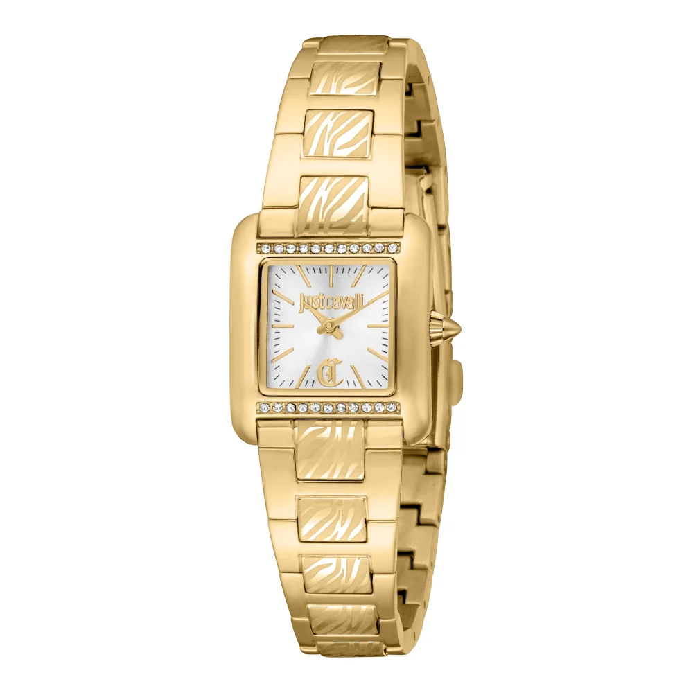 Just Cavalli Animalier Sera Ladies Fashion Watch - Yellow Gold Silver JC1L384M0065 main image