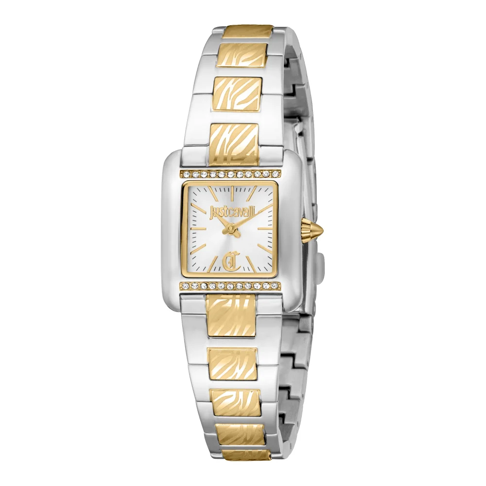 Just Cavalli Animalier Sera Ladies Fashion Watch - Two Tones YG Silver JC1L384M0085 main image